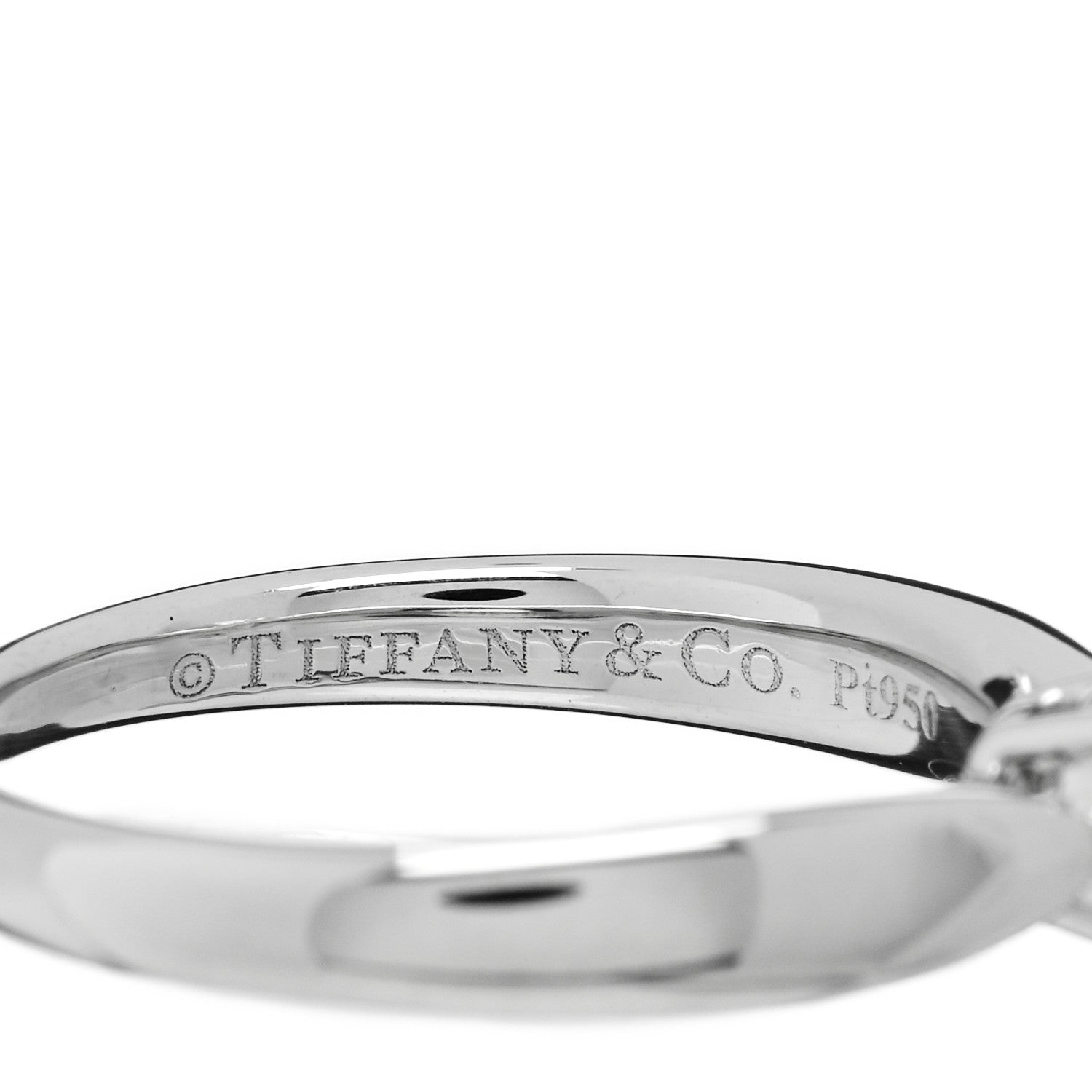 Tiffany Platinum Diamond .32ct Harmony Solitaire Engagement Ring 47 4 4 of 4
