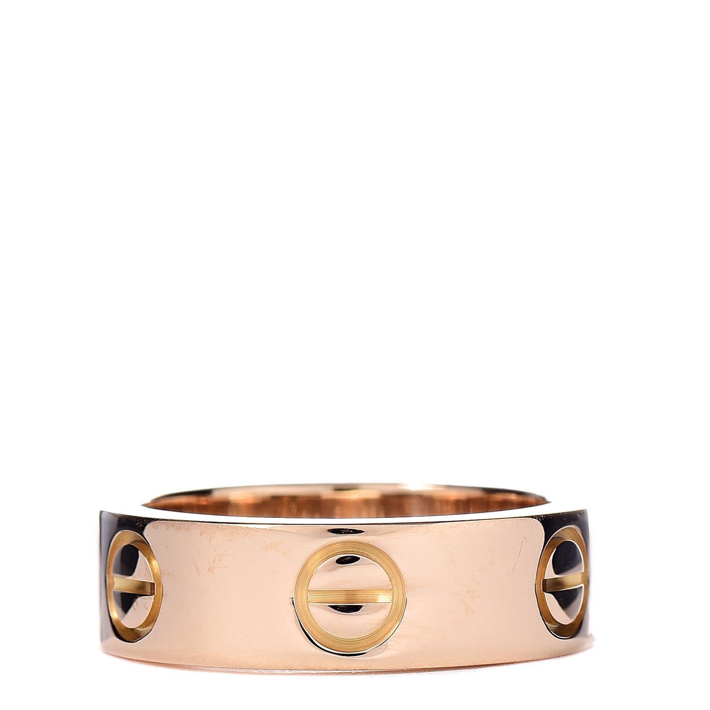 18K Yellow Gold 5.5mm LOVE Ring 49 4.75