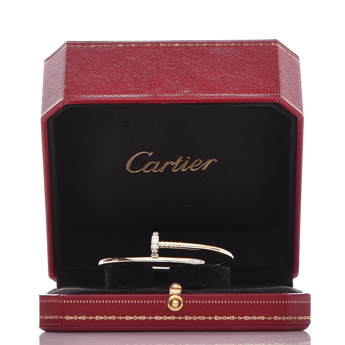 18K Yellow Gold Diamond Juste Un Clou Bracelet 16