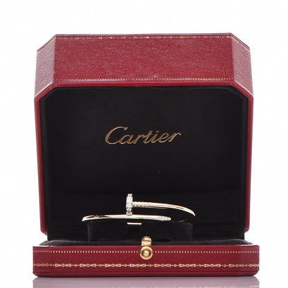Cartier 18K Yellow Gold Diamond Juste Un Clou Bracelet 16 5 of 5