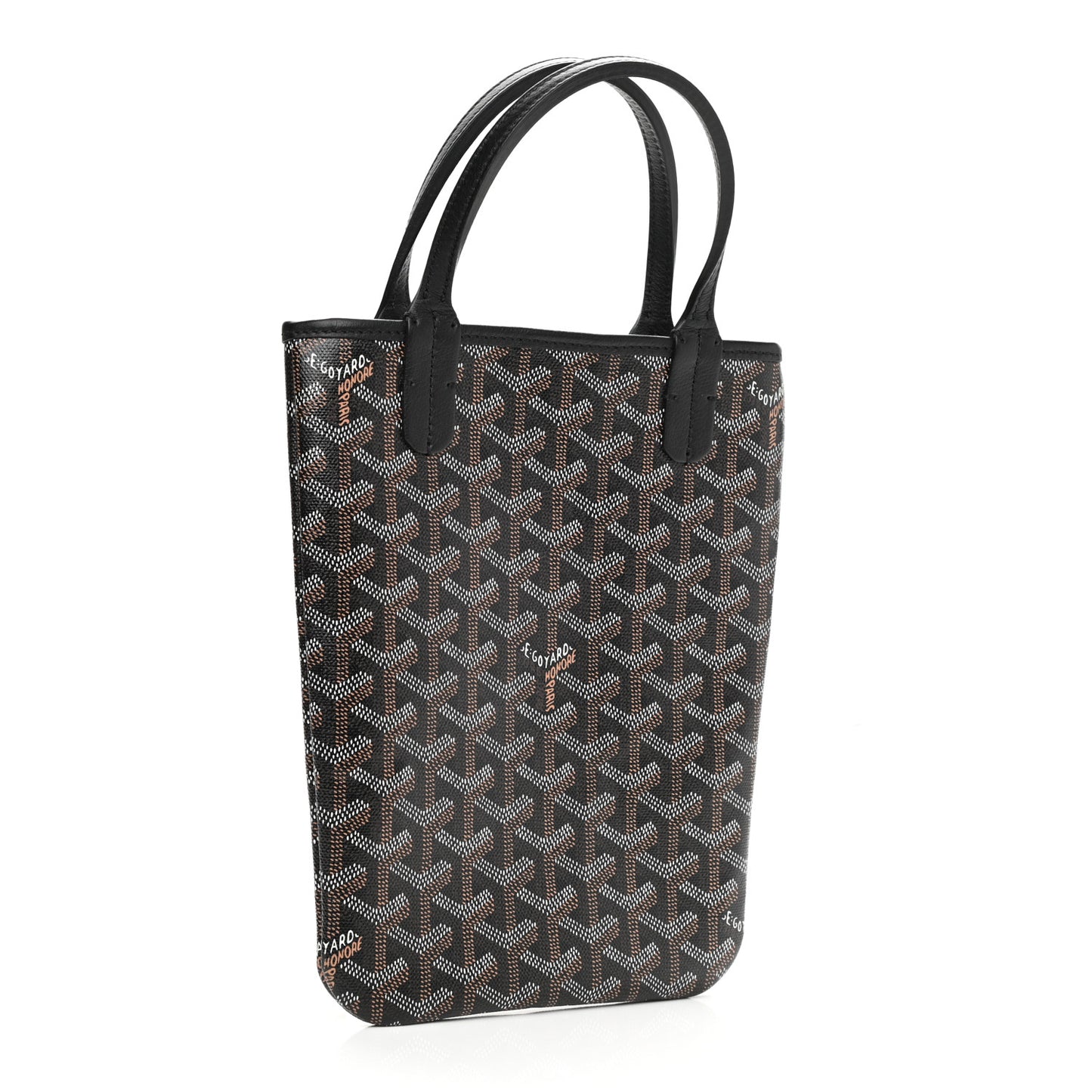 Goyardine Poitiers Tote Black
