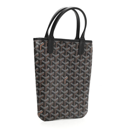 Goyard Goyardine Poitiers Tote Black 3 of 10