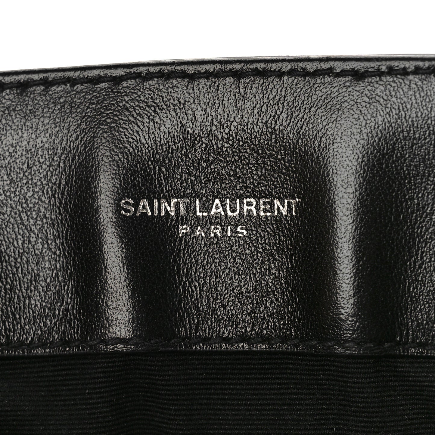 Calfskin Y Quilted Monogram Medium Loulou Satchel Black