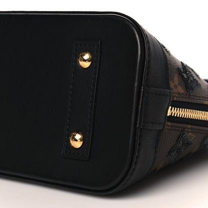 Louis Vuitton Monogram Sequins Eclipse Alma BB Black 6 of 8