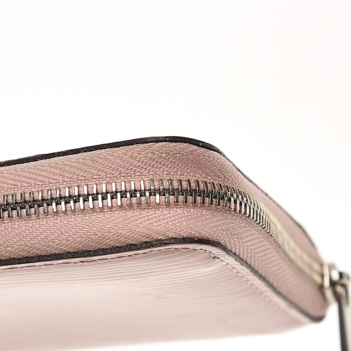 Epi Zippy Coin Purse Rose Ballerine