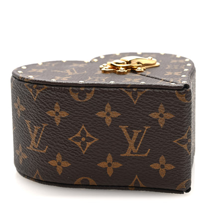 Louis Vuitton Monogram Heart Ecrin Coeur Jewelry Case 4 of 6