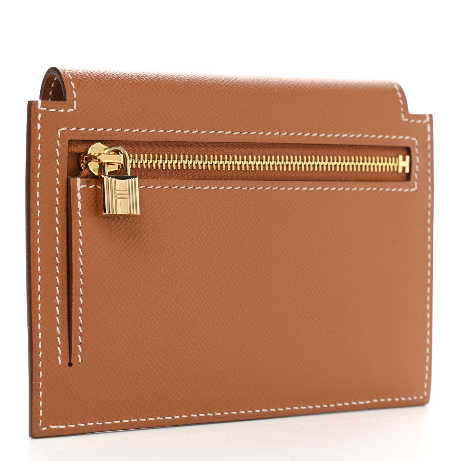 Hermes Epsom Kelly Pocket Compact Wallet Gold 4 of 9