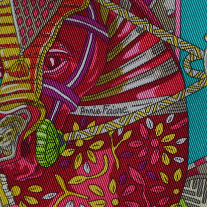 Hermes Silk Le Songe De La Licorne Scarf 90 4 of 6