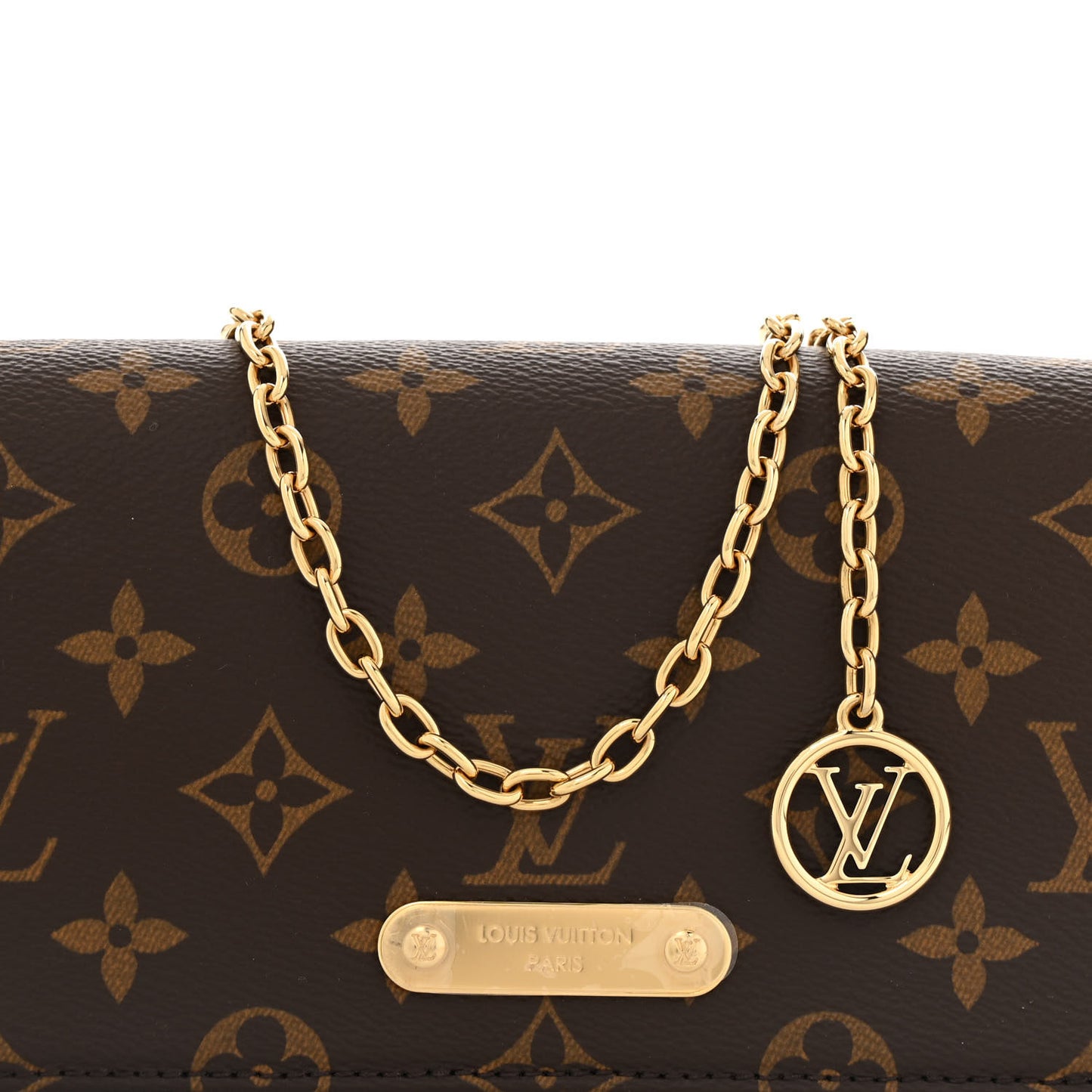 Monogram Lily Wallet On Chain
