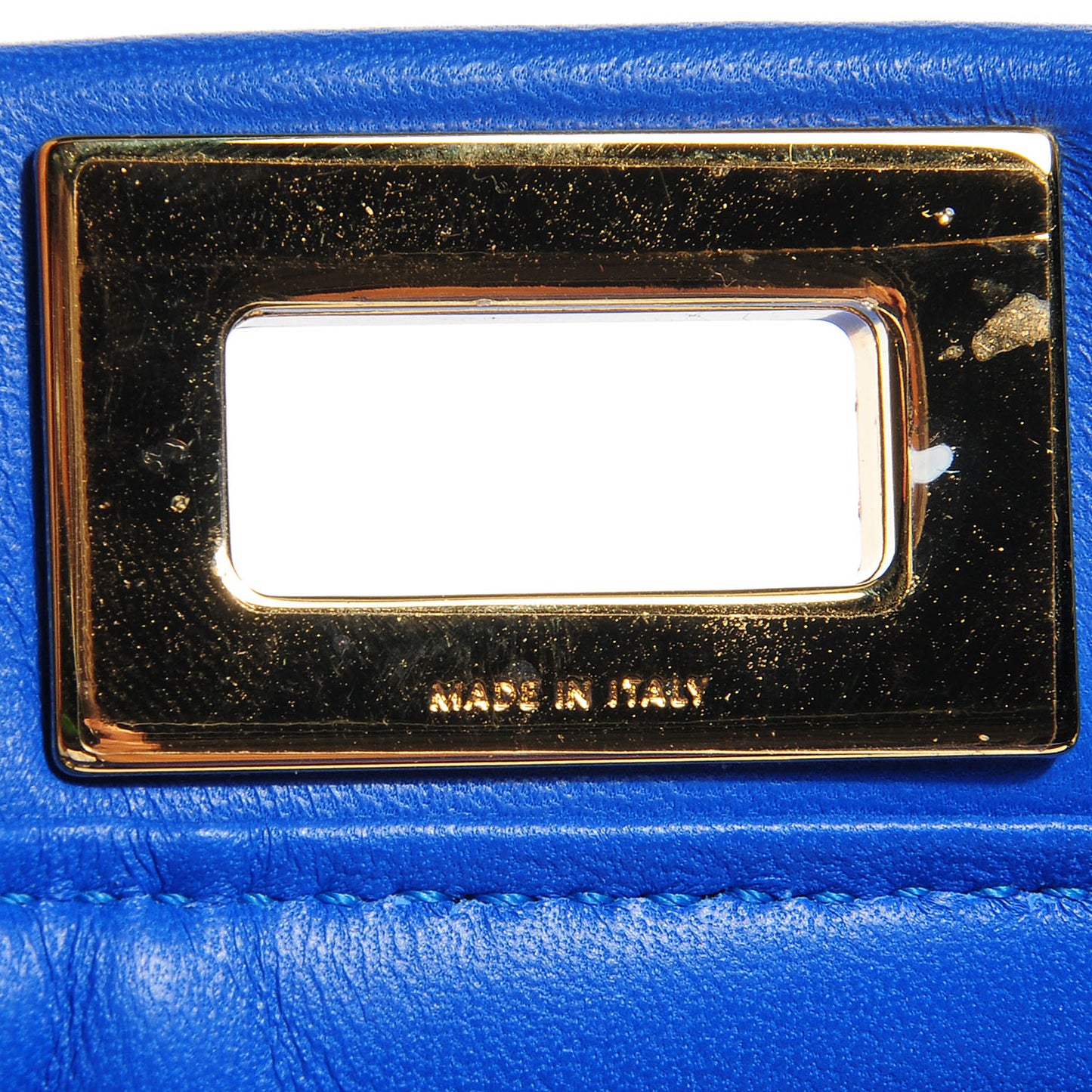 Nappa Mini Peekaboo Iconic Satchel Bleuette