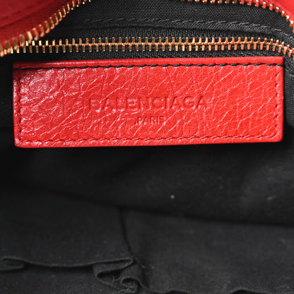 Balenciaga Agneau Giant 12 Gold Hardware City Rouge Lipstick 7 of 11