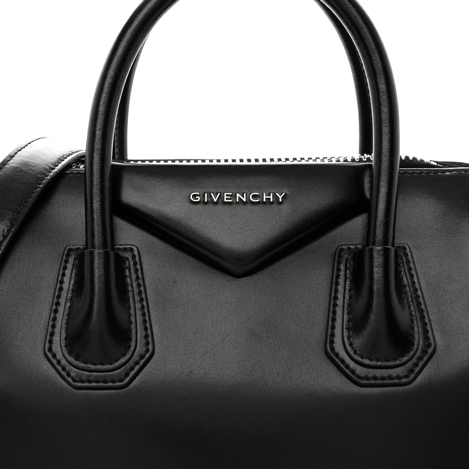 Givenchy Shiny Lord Calfskin Small Antigona Black 8 of 11