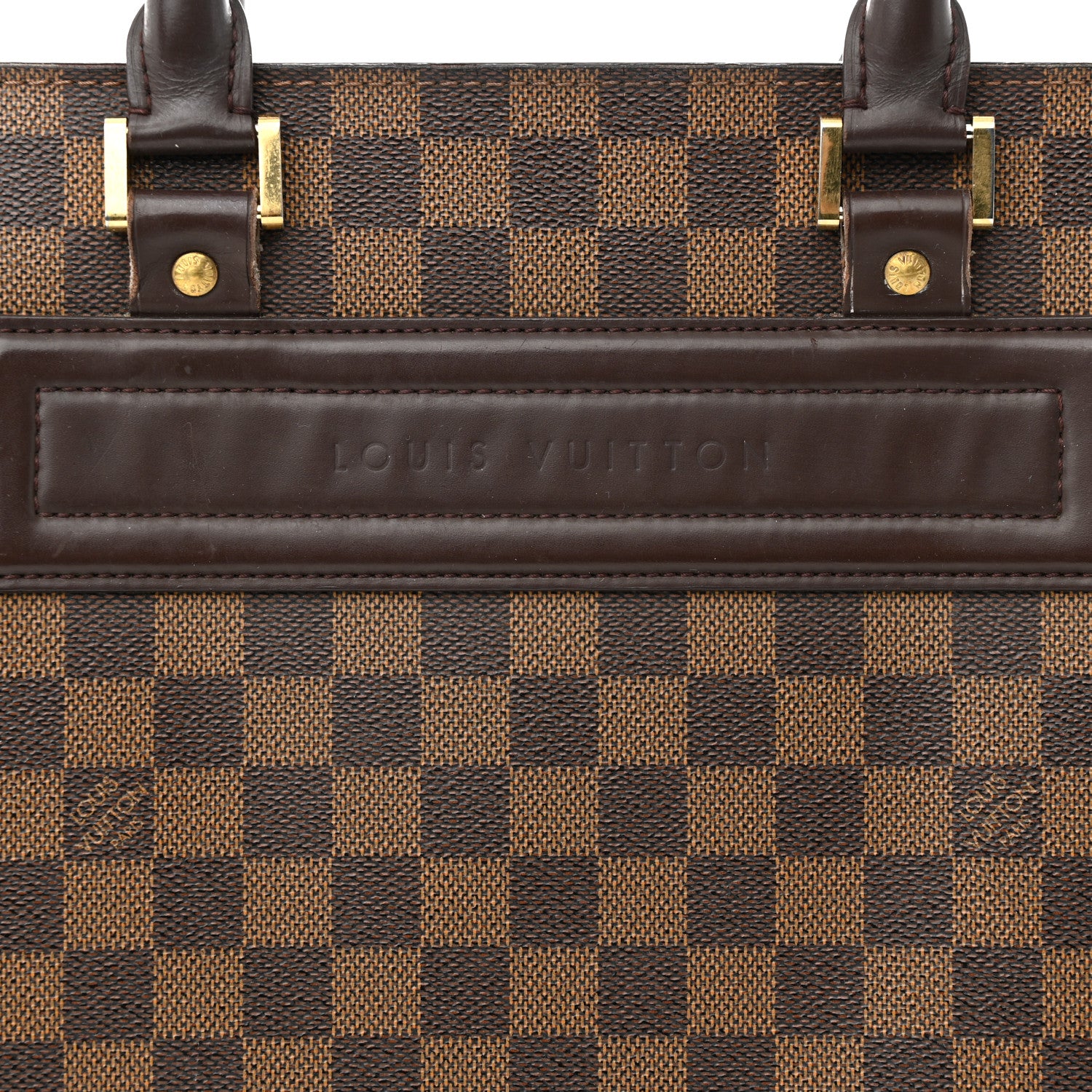 Louis Vuitton Damier Ebene Venice Sac Plat GM 7 of 23