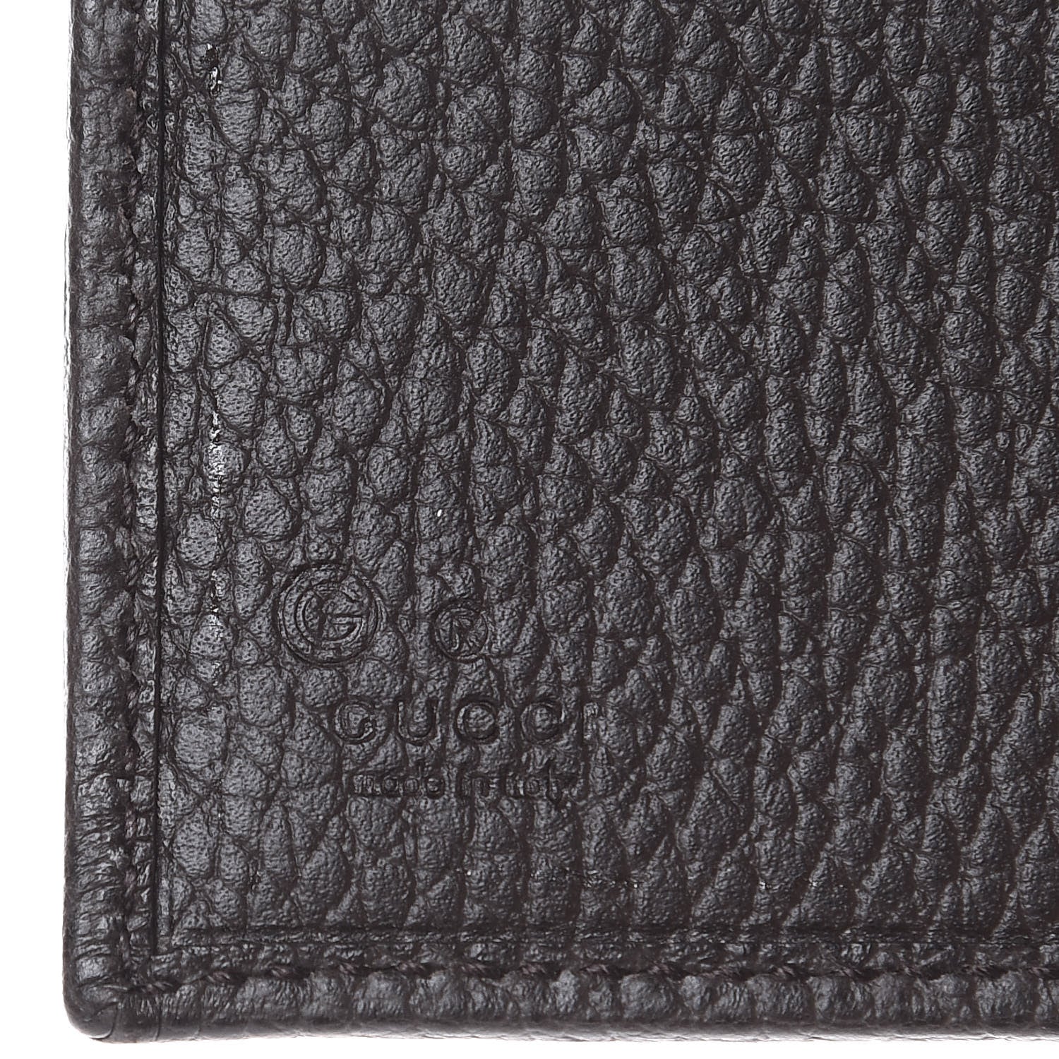 Gucci Monogram Bi-Fold Wallet Dark Brown 6 of 8