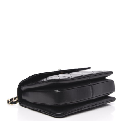 Chanel Lambskin Quilted Small Trendy CC Dual Handle Flap Bag Black 4 of 12