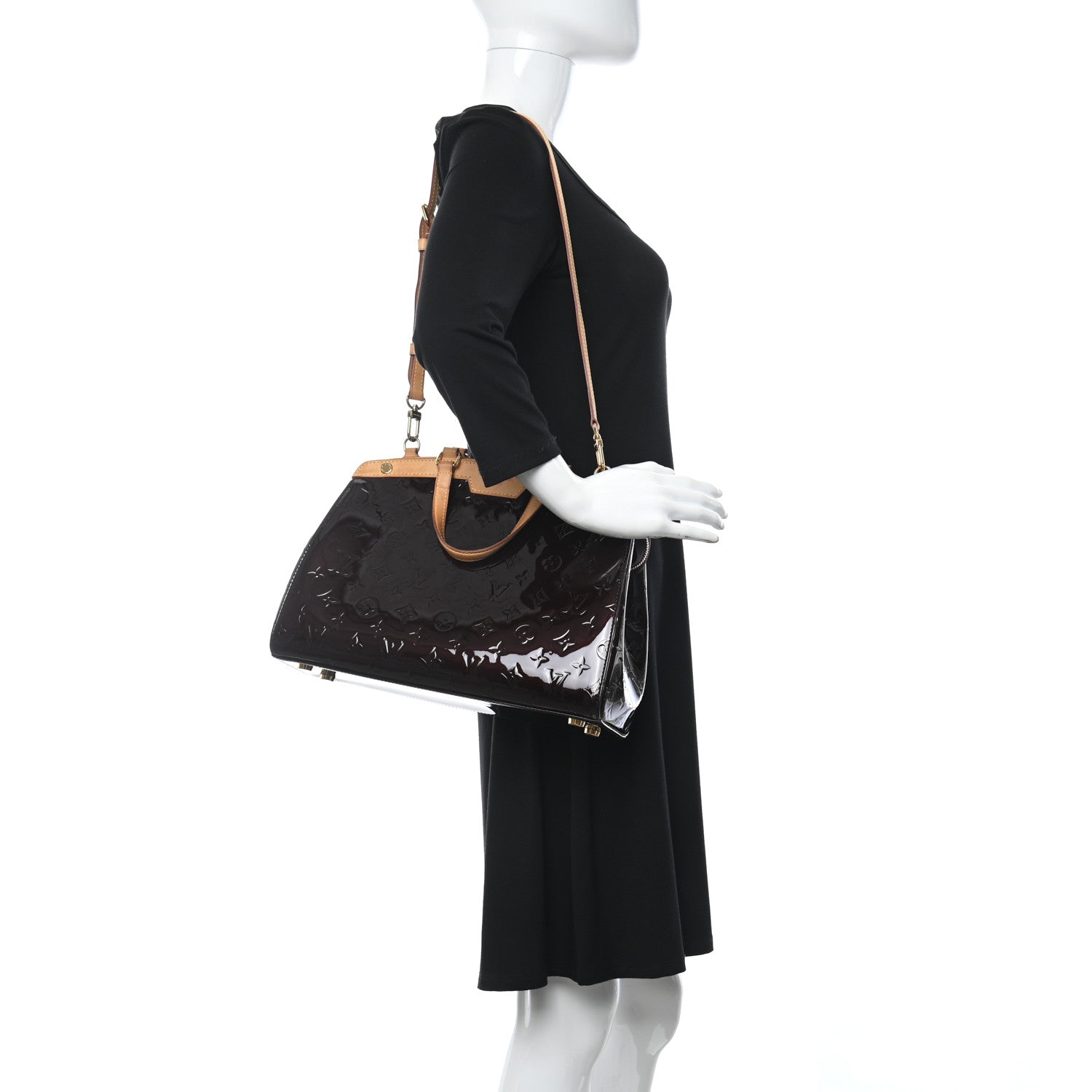 Louis Vuitton Vernis Brea MM Amarante 2 of 9