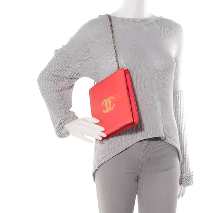 Chanel Vinyl Hologram CC Shoulder Bag Red 2 of 7