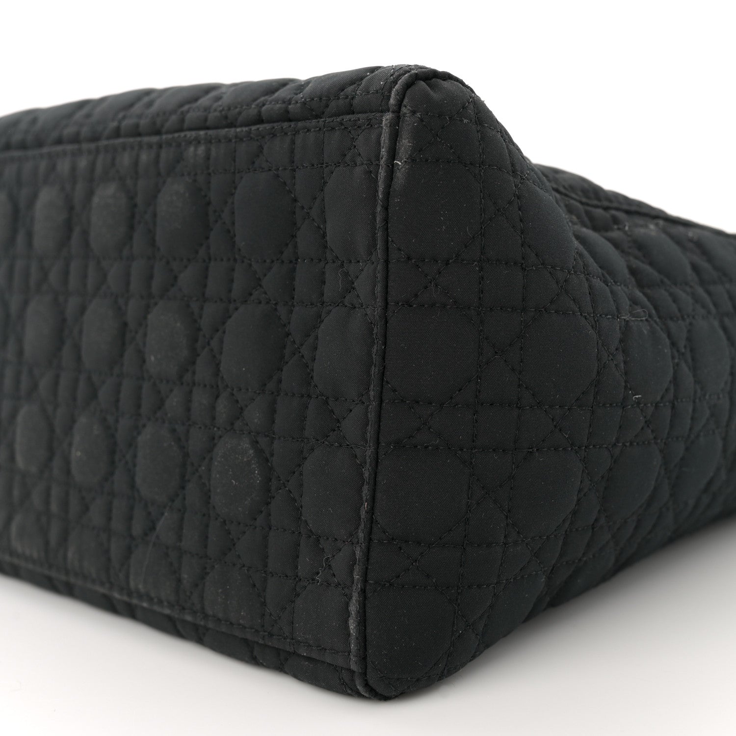 Christian Dior Nylon Cannage Medium Lady Dior Black 10 of 10