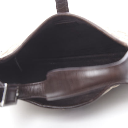 Gucci Monogram Web Jackie O Hobo Dark Brown 5 of 15