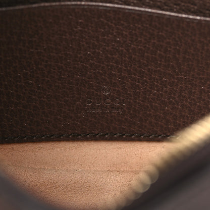 Gucci Monogram Jumbo GG Textured Dollar Calfskin Web Mini Ophidia Half Moon Hobo Camel Ebony New Acero 6 of 8