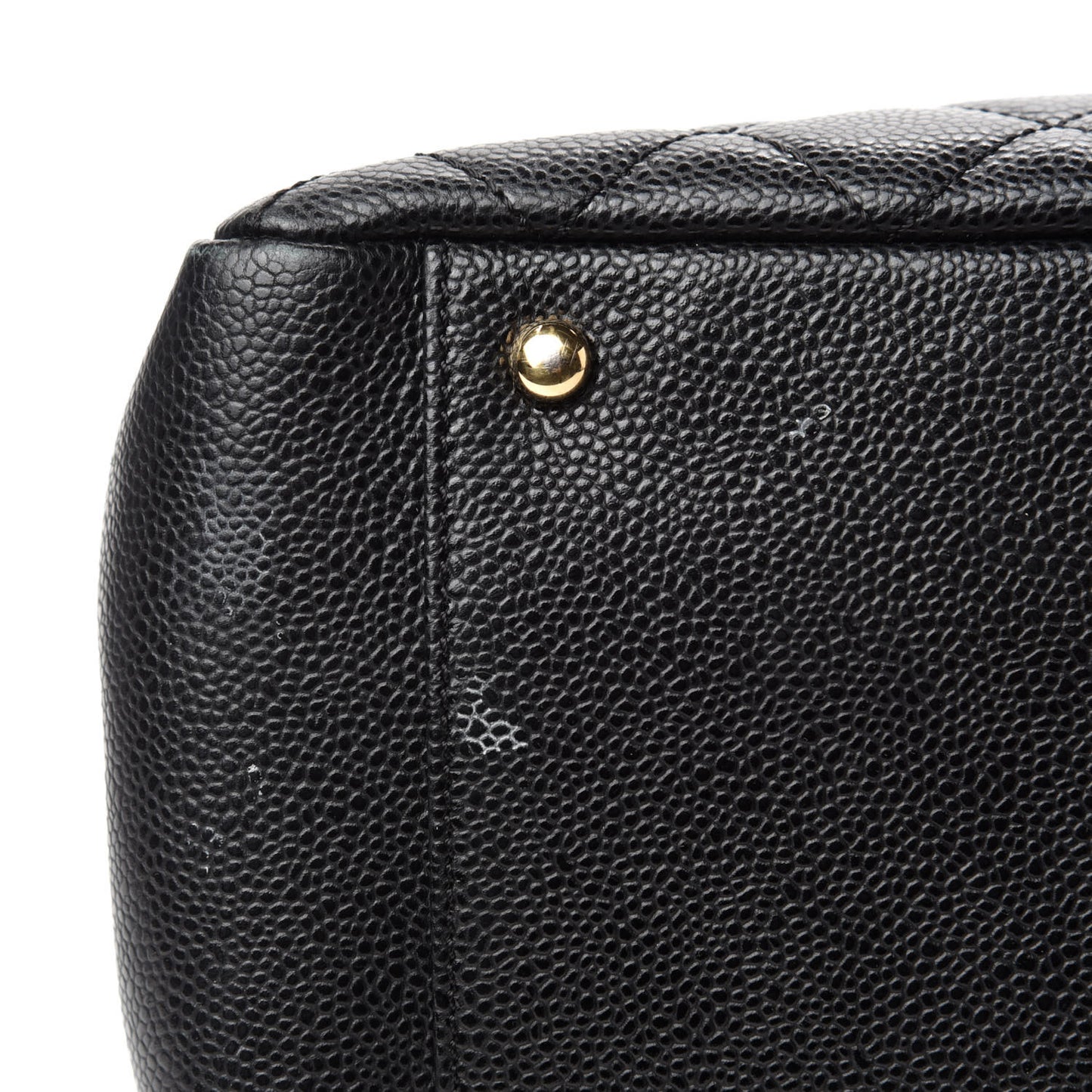 Caviar Quilted XL Grand Shopping Tote GST Black