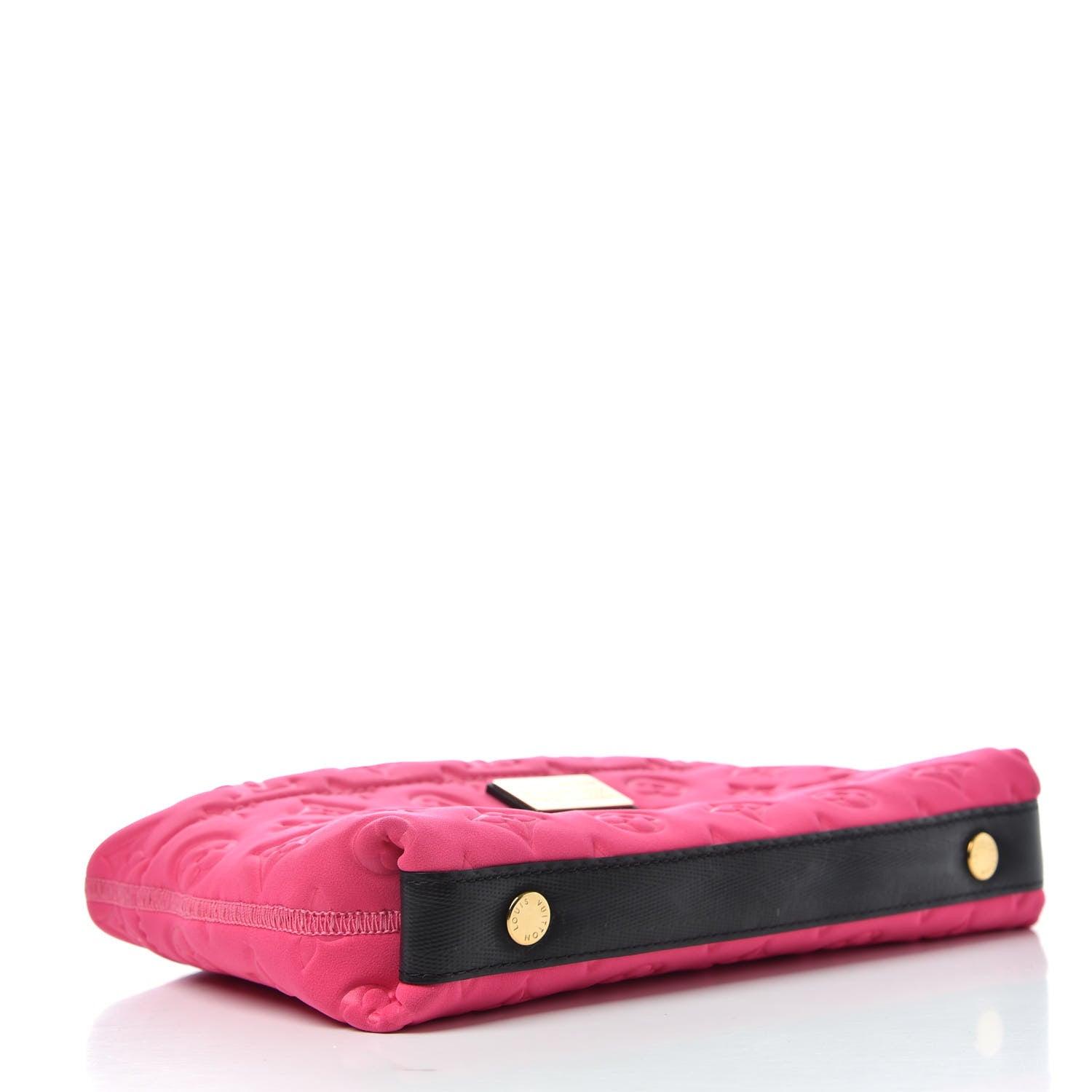Louis Vuitton Monogram Scuba Clutch Pochette Fuchsia 4 of 7