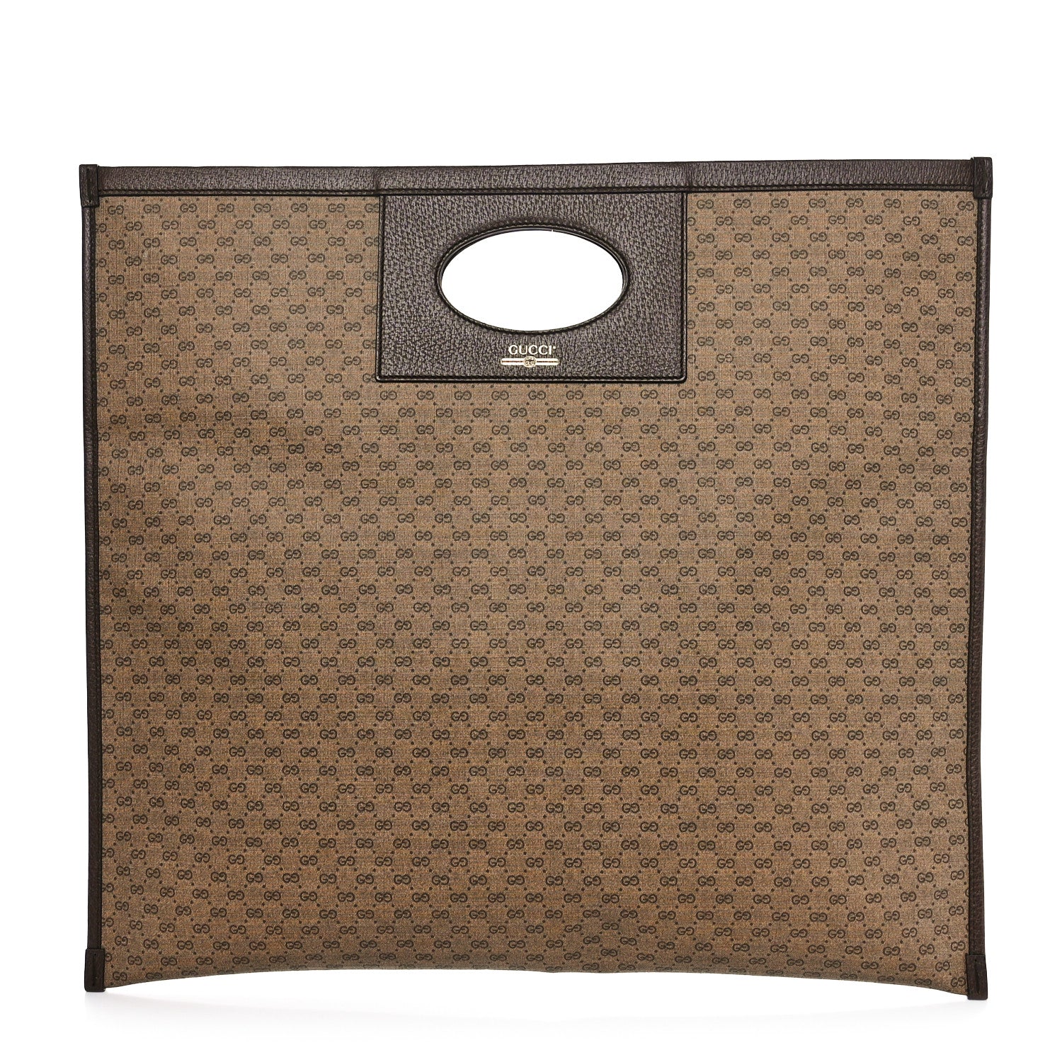 Gucci Mini Vintage GG Supreme Monogram Slip Handle Tote Beige New Acero 1 of 10