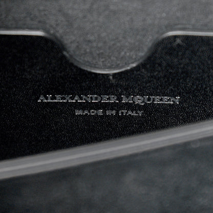 Alexander McQueen Calfskin Knuckle Shoulder Bag Black 6 of 11