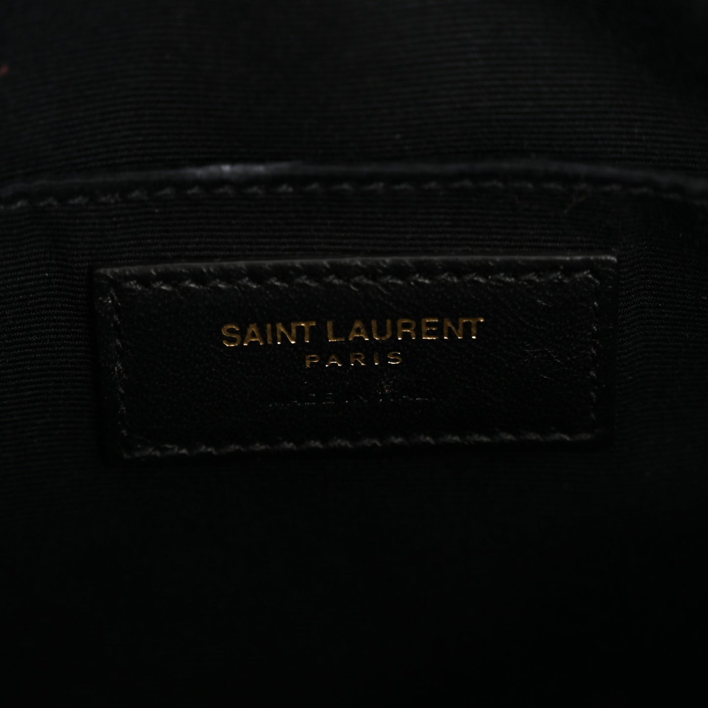 Calfskin Matelasse Monogram Lou Camera Bag Black