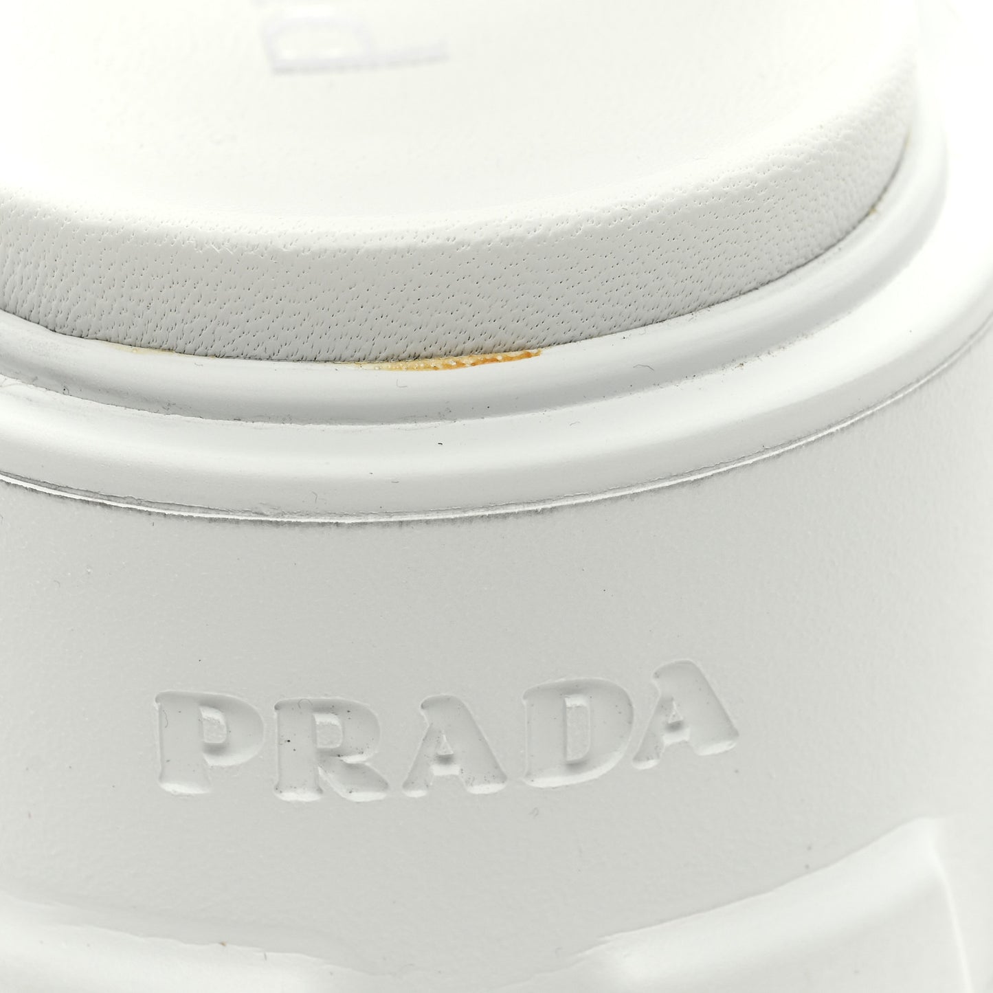 Spazzolato Monolith 55mm Sandals 35 White