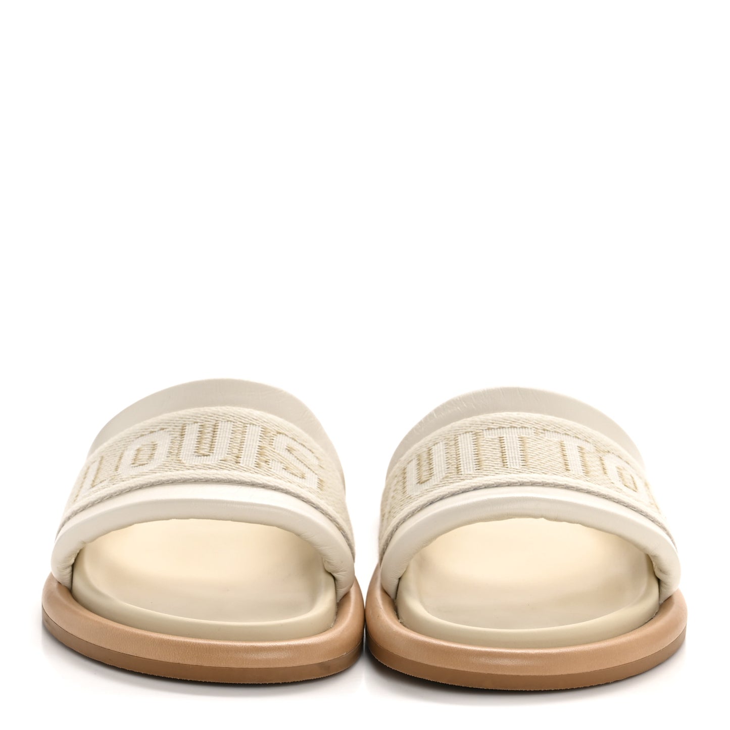 LV Bliss Womens Comfort Mules 40 Ecru