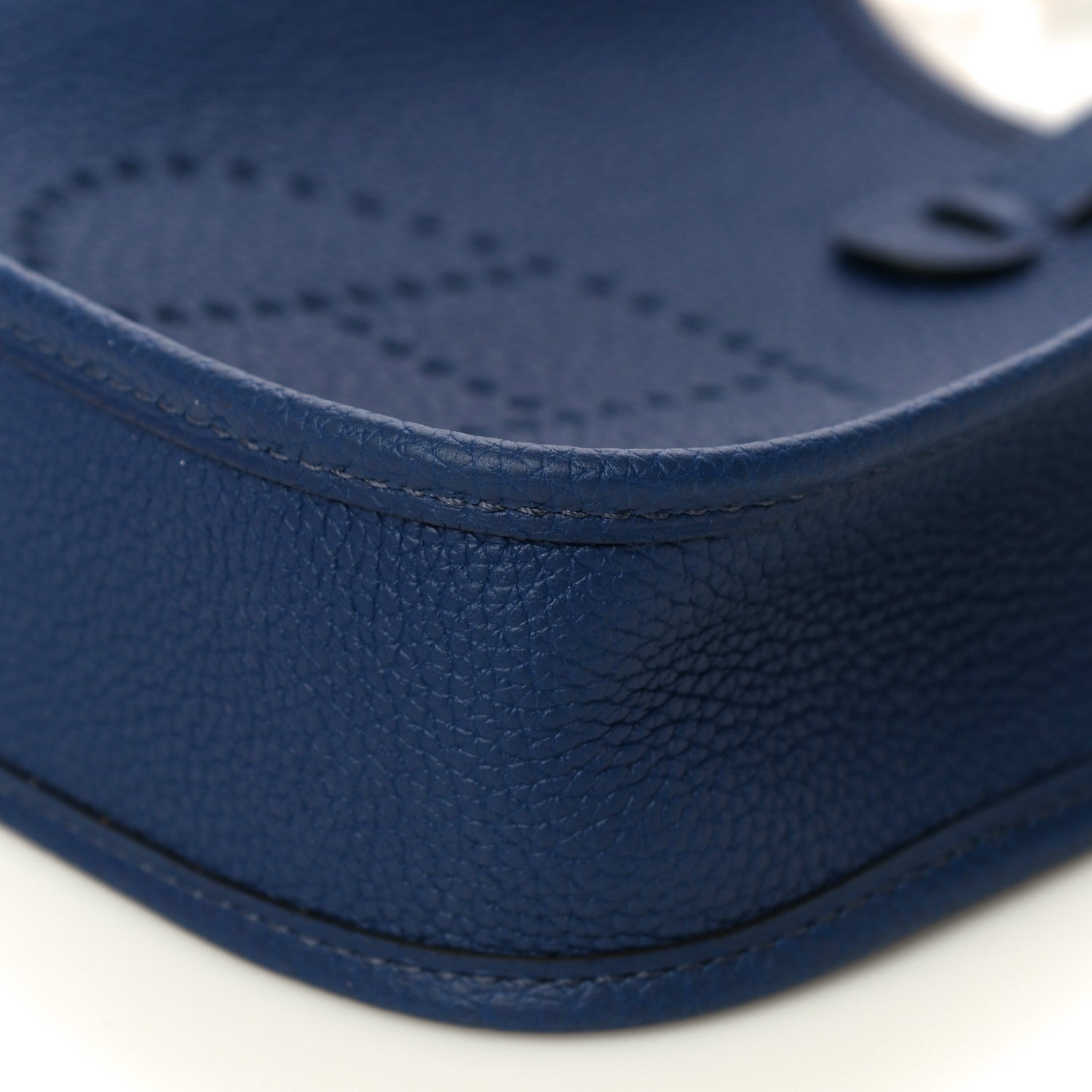 Hermes Taurillon Clemence Amazone Evelyne TPM Blue Saphir Blue Indigo 9 of 12