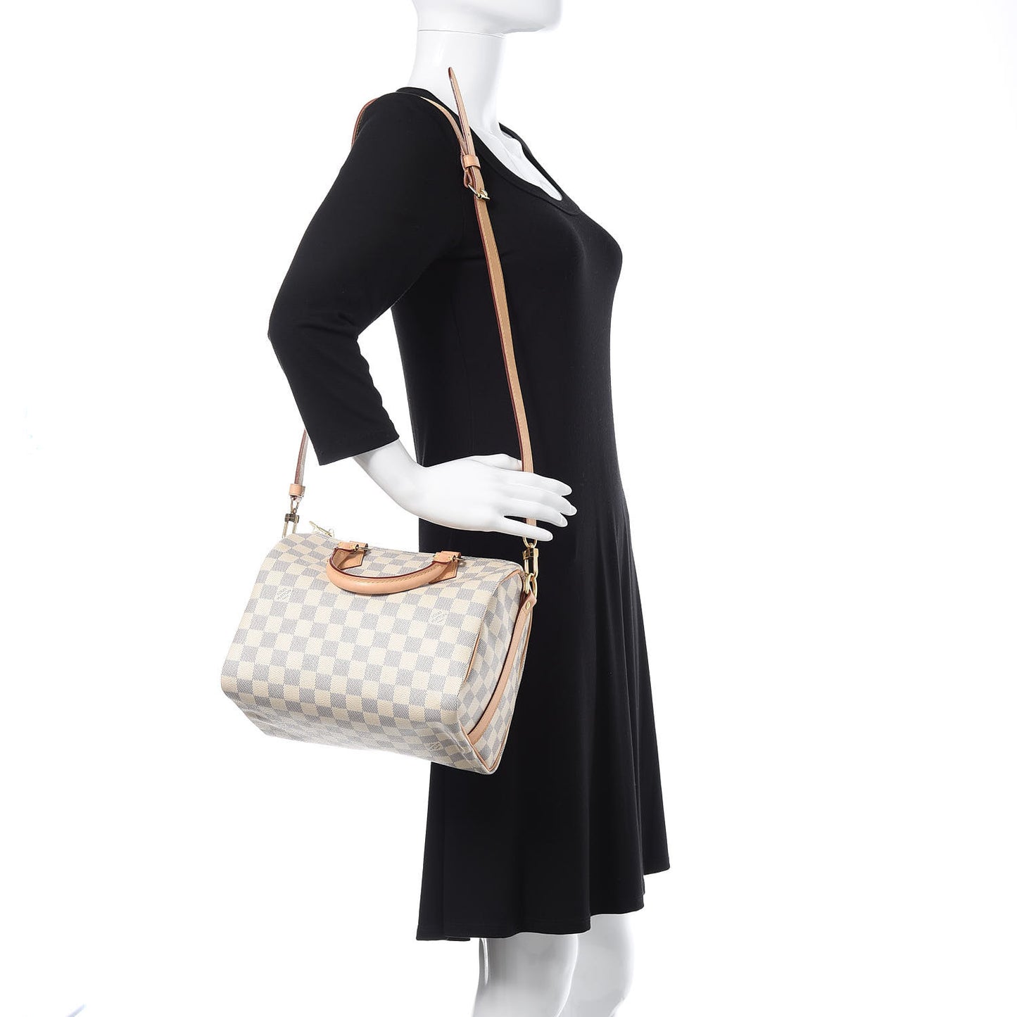 Damier Azur Speedy Bandouliere 25