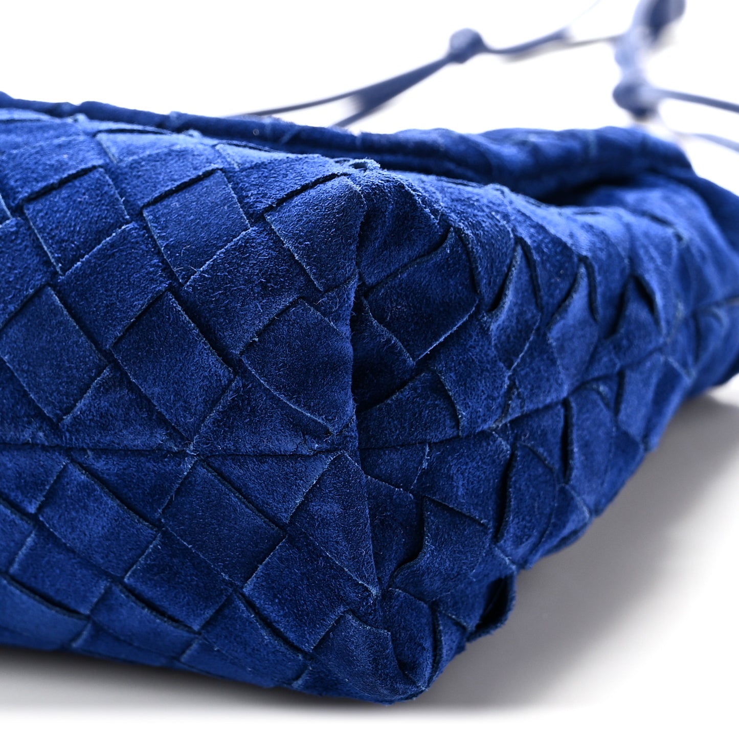 Suede Intrecciato Giorno Royal Blue