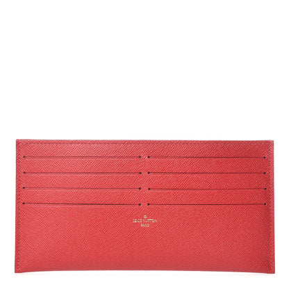 Louis Vuitton Calfskin Felicie Chain Wallet Card Holder Insert 1 of 7