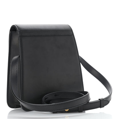 Saint Laurent Smooth Calfskin North South Kaia Satchel Black 3 of 12