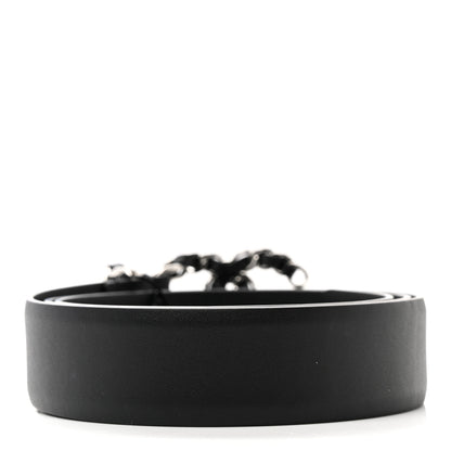 Chanel Calfskin CC Chain Belt 85 34 Black 2 of 8