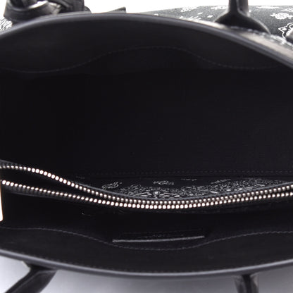 Saint Laurent Calfskin Cotton Bandana Baby Sac De Jour Black 4 of 4