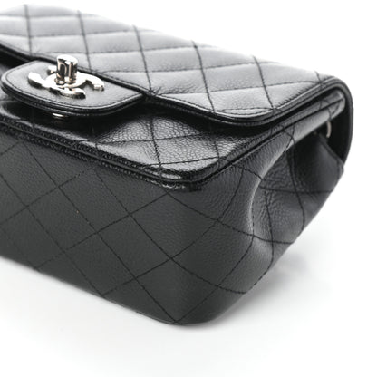Chanel Caviar Quilted Mini Square Flap Black 9 of 9
