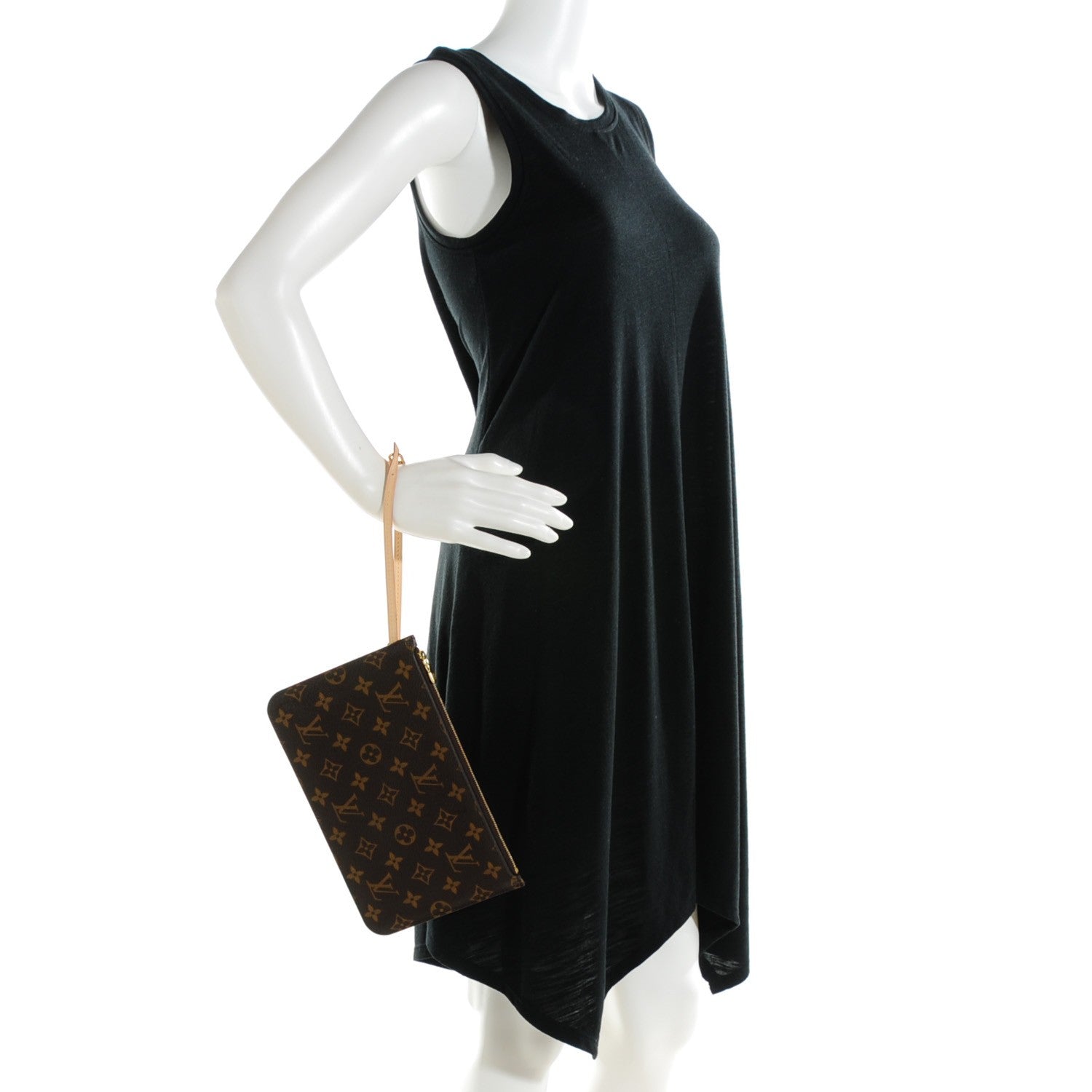 Louis Vuitton Monogram Neverfull MM GM Pochette 2 of 7