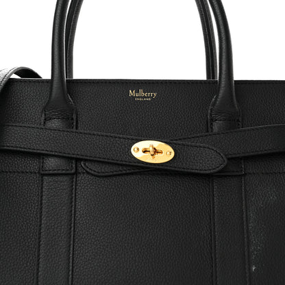 Mulberry Small Classic Grain Small Zipped Bayswater Black 6 of 10