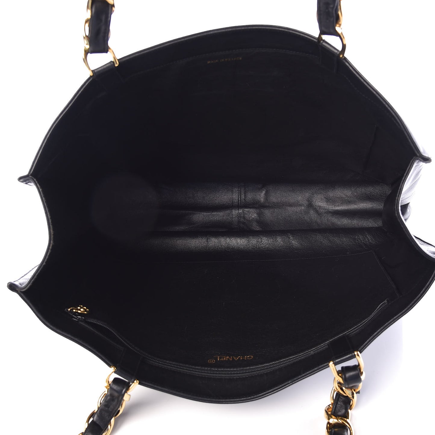 Lambskin CC Tote Black