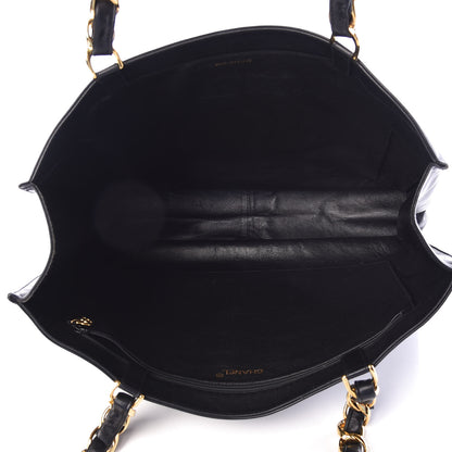 Chanel Lambskin CC Tote Black 5 of 17