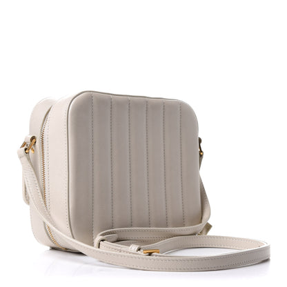Saint Laurent Lambskin Matelasse Monogram Vicky Camera Bag Crema Soft 3 of 10