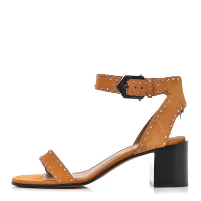 Givenchy Suede Studded Elegant Sandals 36.5 Sienna 1 of 19