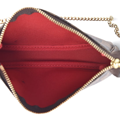 Louis Vuitton Damier Ebene Mini Pochette Accessories 5 of 7