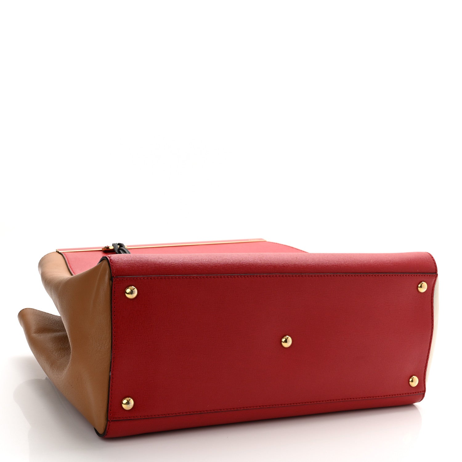 Fendi Vitello Elite Regular 2Jours Tote Multicolor 4 of 12
