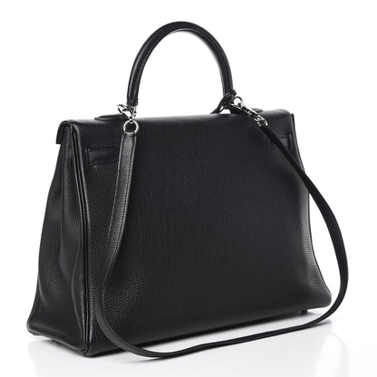 Hermes Togo Kelly Retourne 35 Black 4 of 41