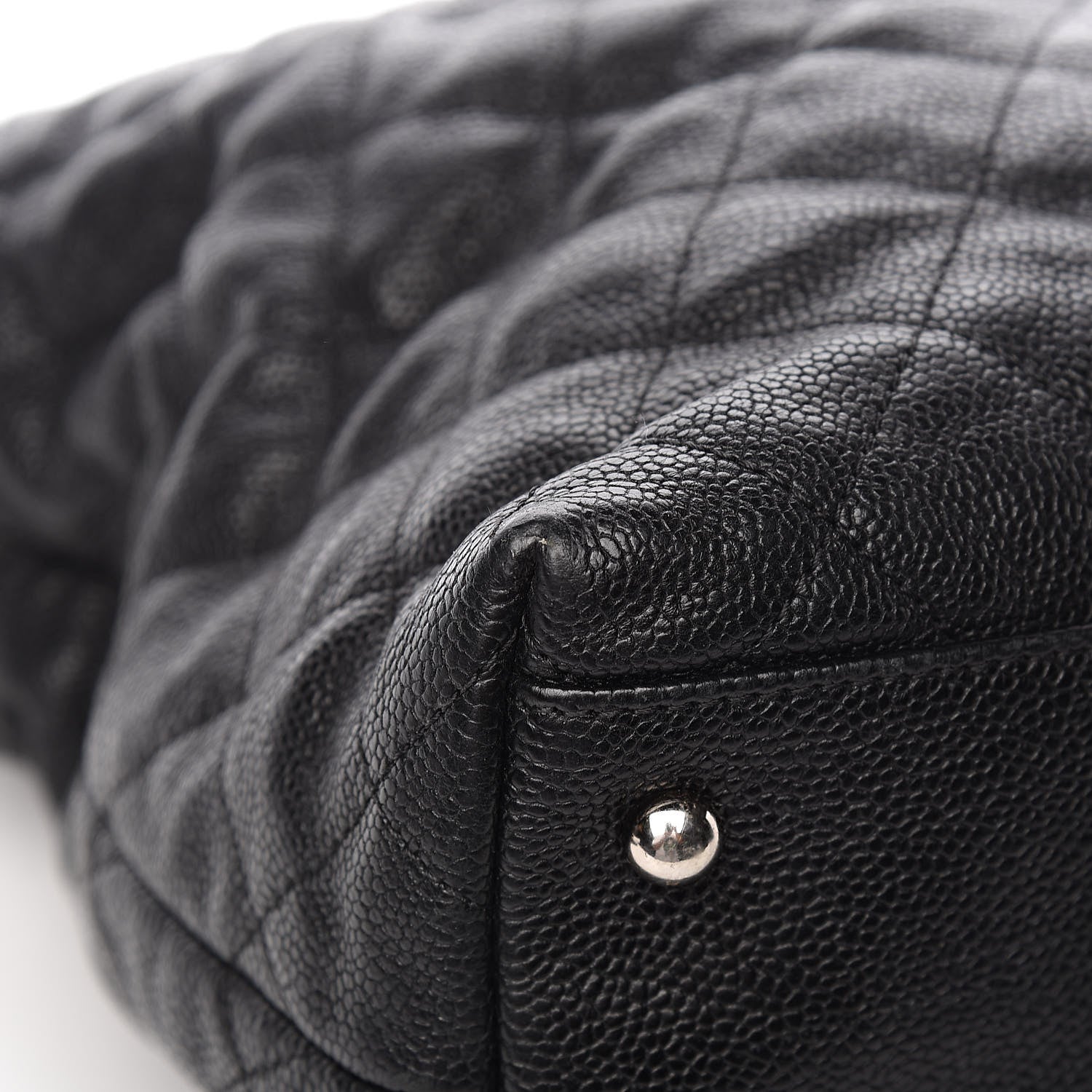 Chanel Caviar Quilted French Riviera Shouler Bag Black 9 of 15