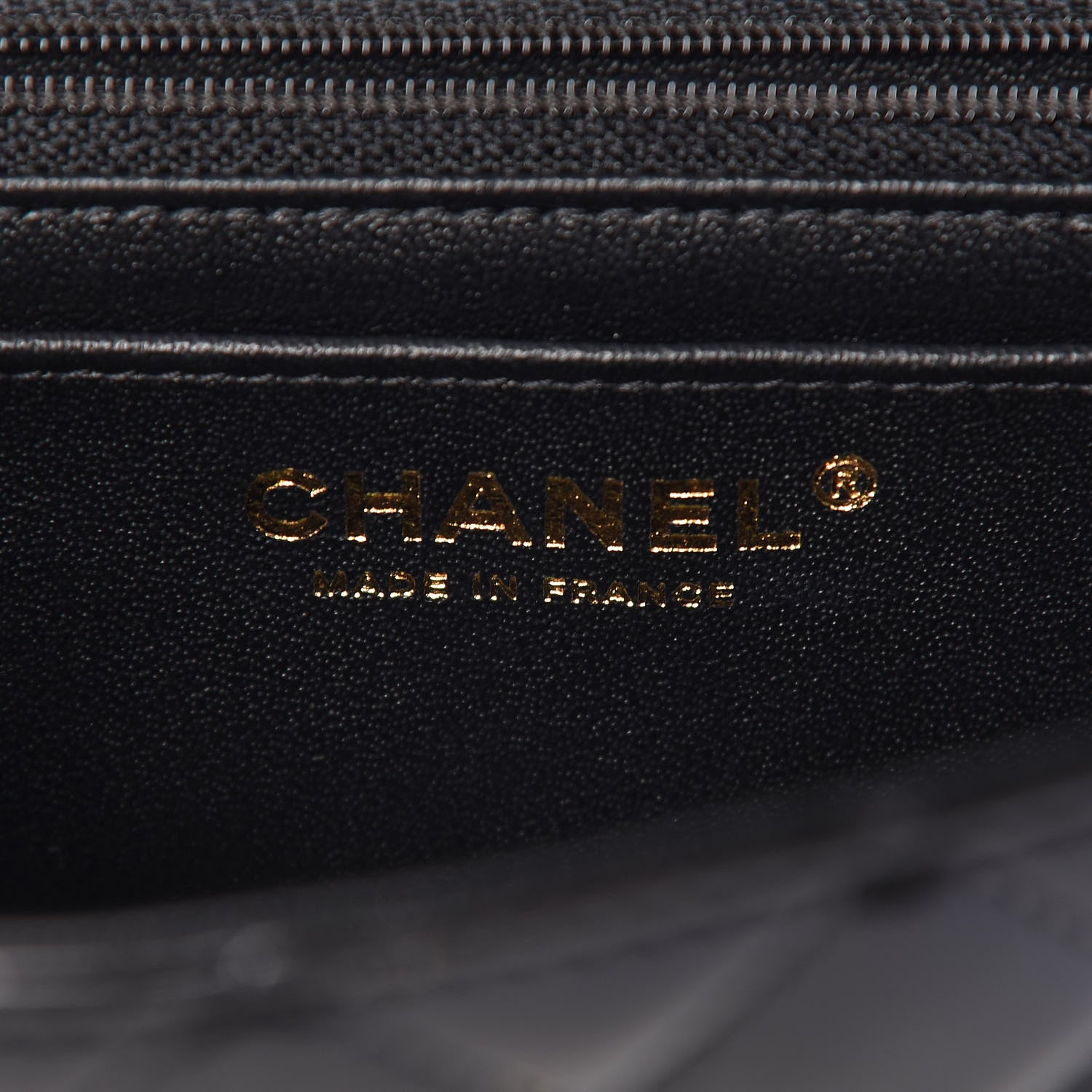 Chanel Patent Calfskin Quilted Mini Rectangular Flap Black 6 of 11